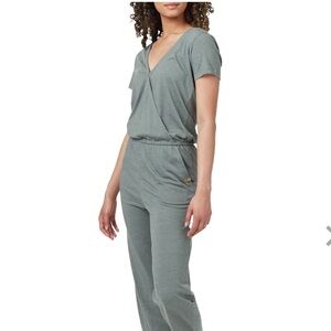 Piper & Scoot,Sage Cross-Chested Jumper,Incredibly Soft,ElasticTie-Waist,S